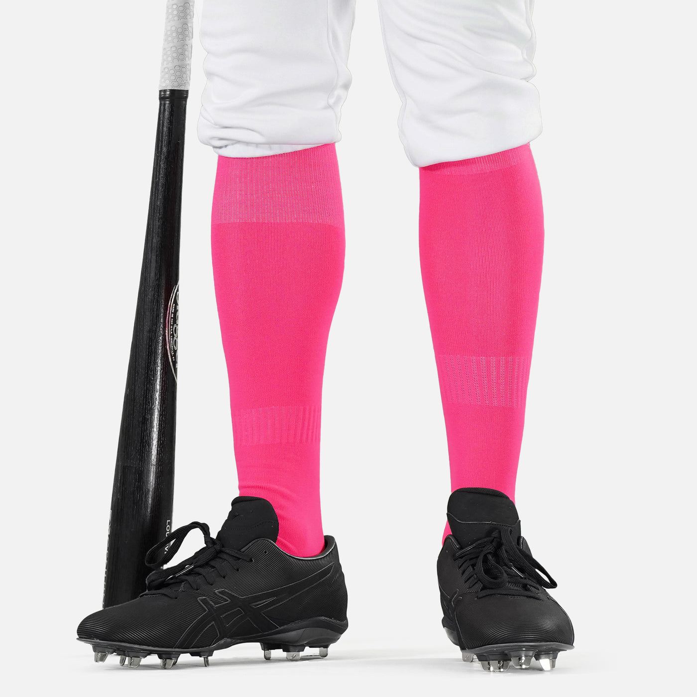 Hue Pink  Baseball Baseball Knee-High Socks