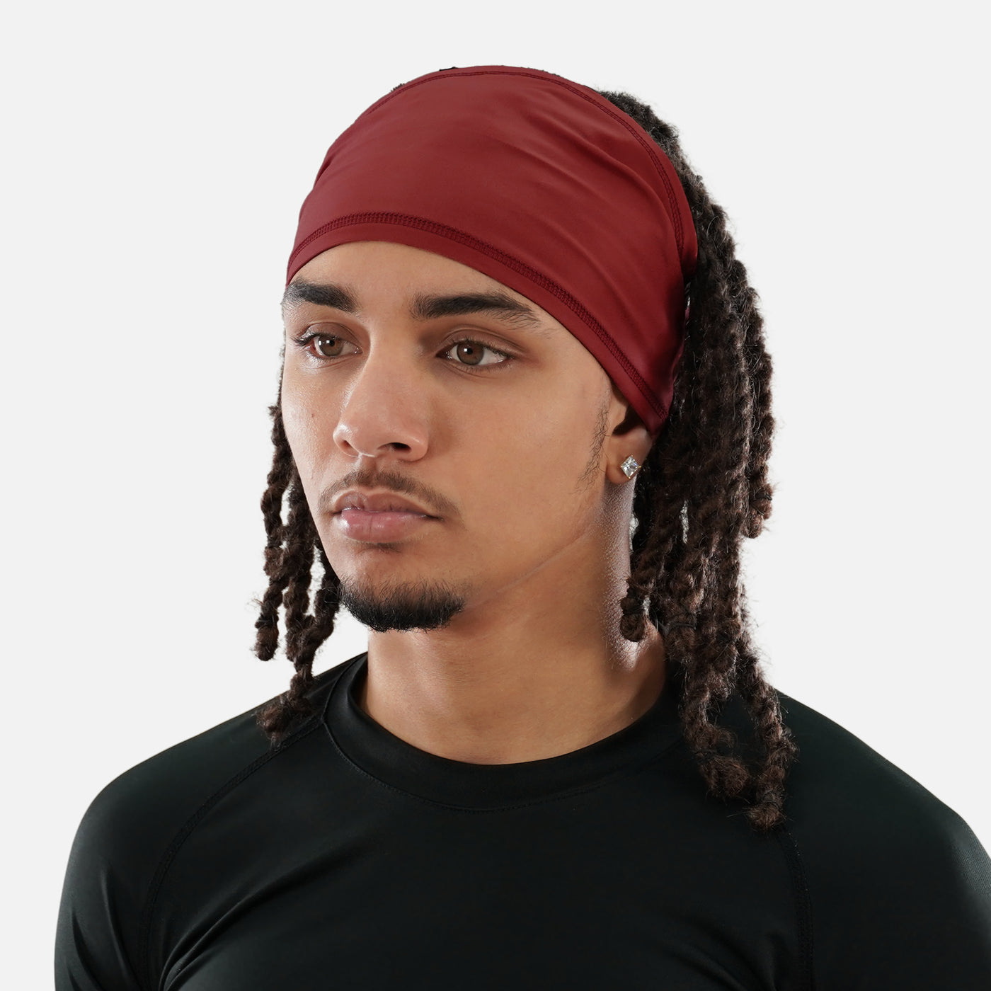 Hue Maroon Skull Wrap