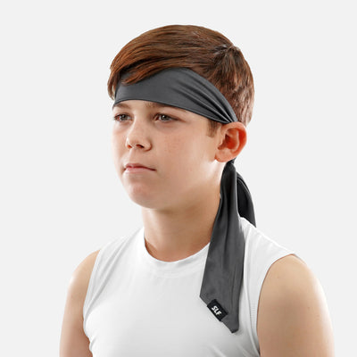 Hue Dark Gray Kids Ninja Headband