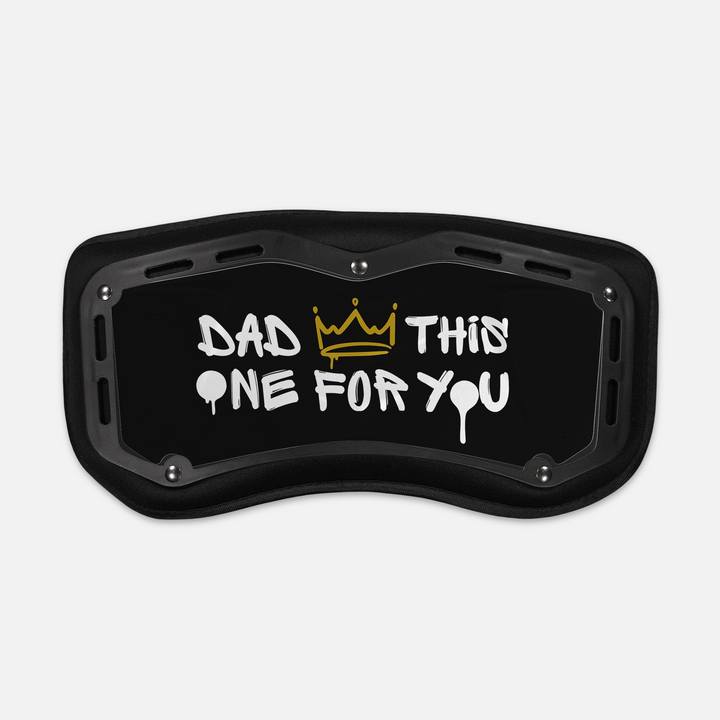 Dad This One For You Sticker for Backplate
