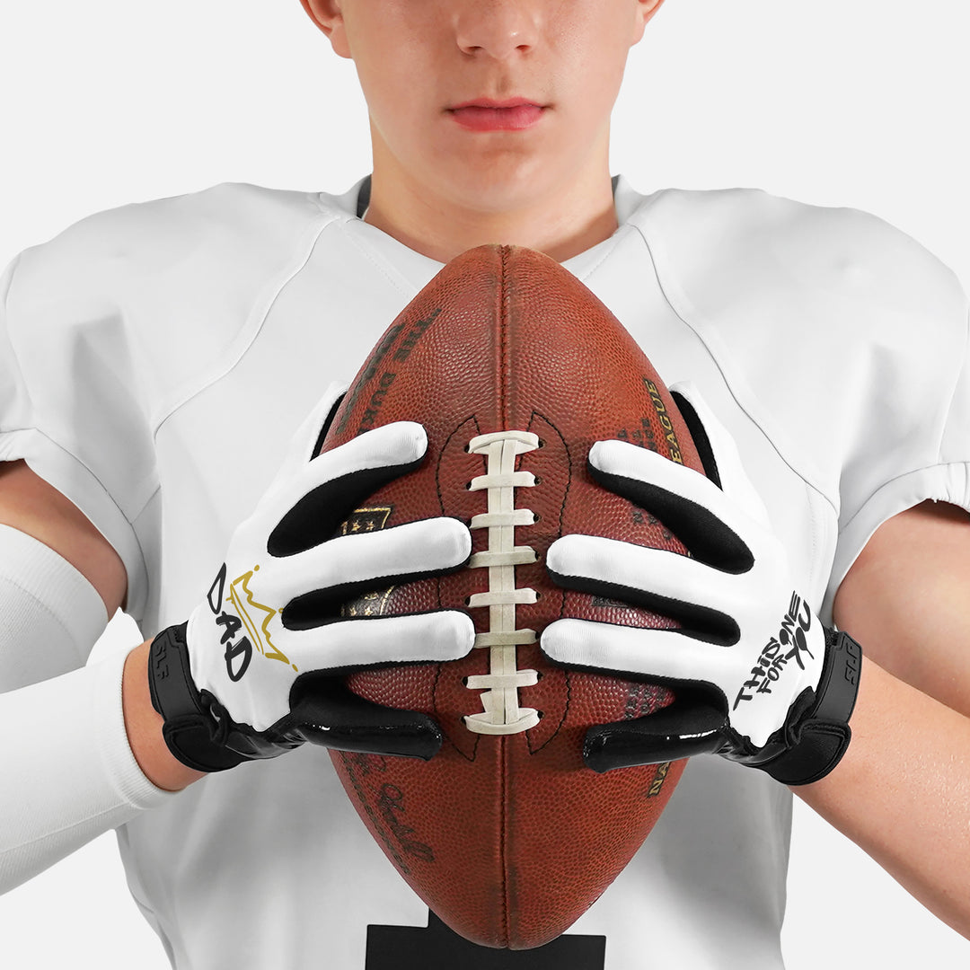 Dad This one For You Sticky Football Receiver Gloves
