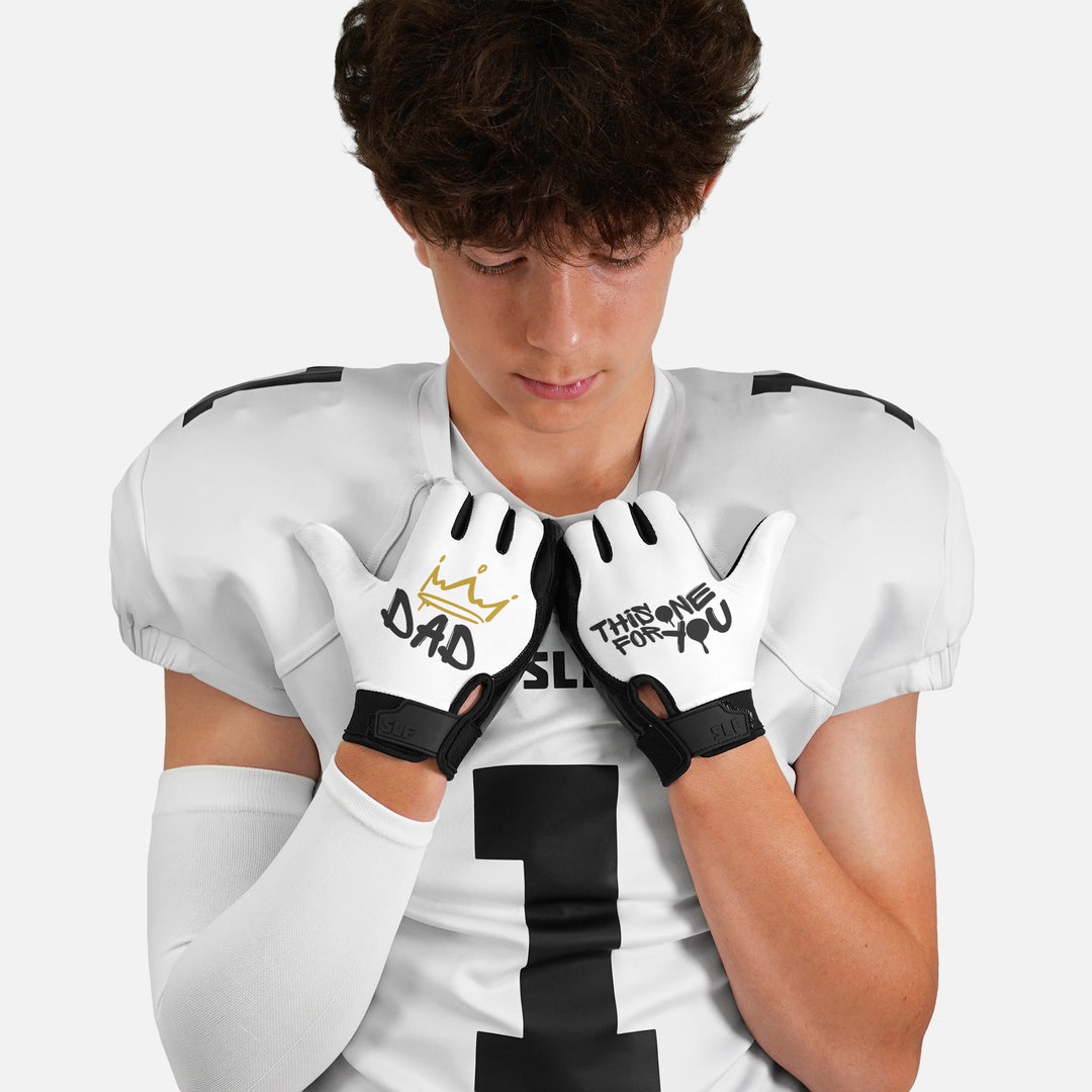 Dad This one For You Sticky Football Receiver Gloves