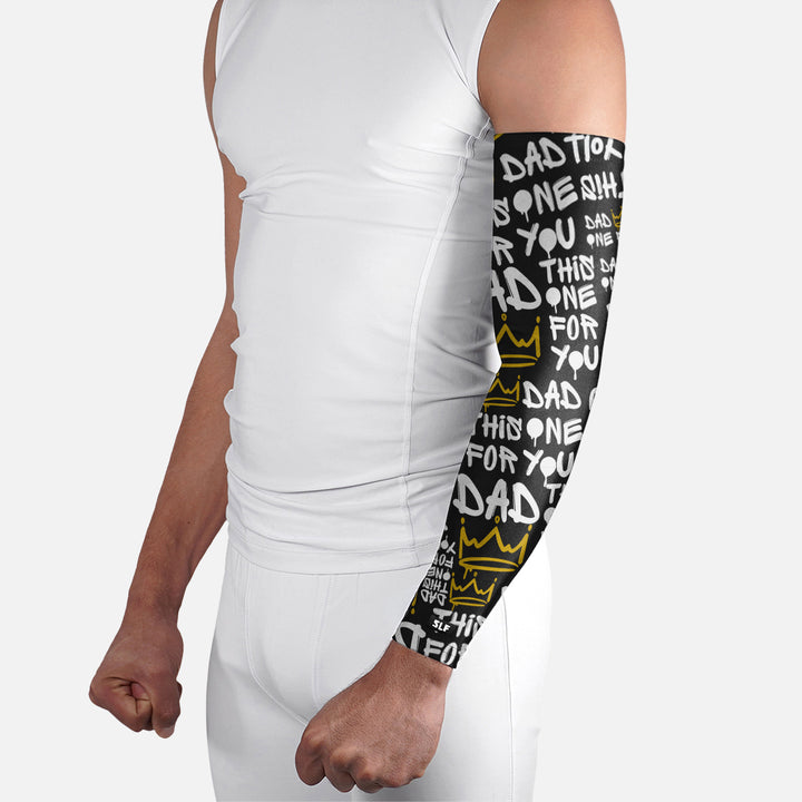 Dad This One For You Pattern Arm Sleeve