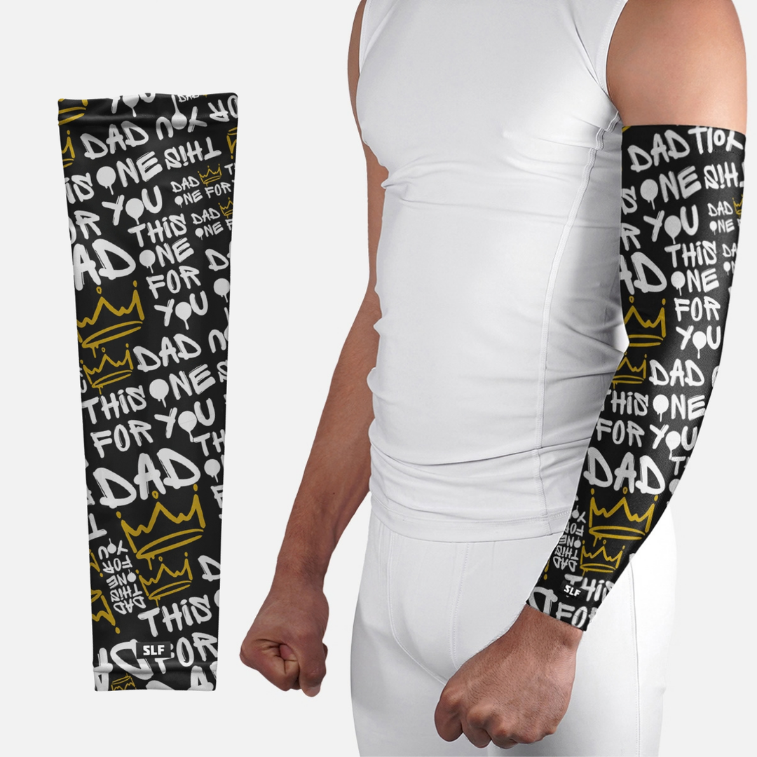 Dad This One For You Pattern Arm Sleeve