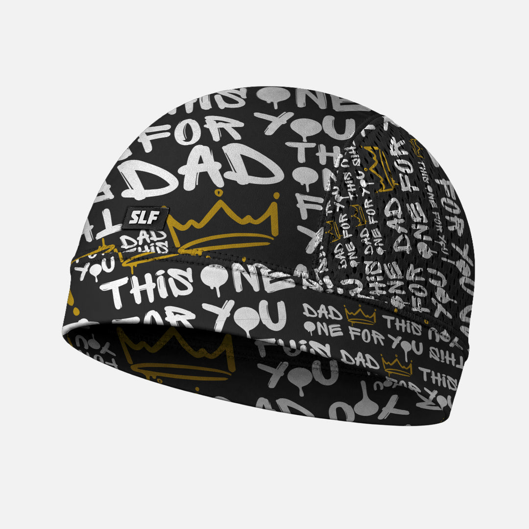 Dad This One For You Pattern Skull Cap