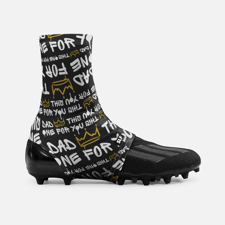 Dad This One For You Pattern Spats / Cleat Covers