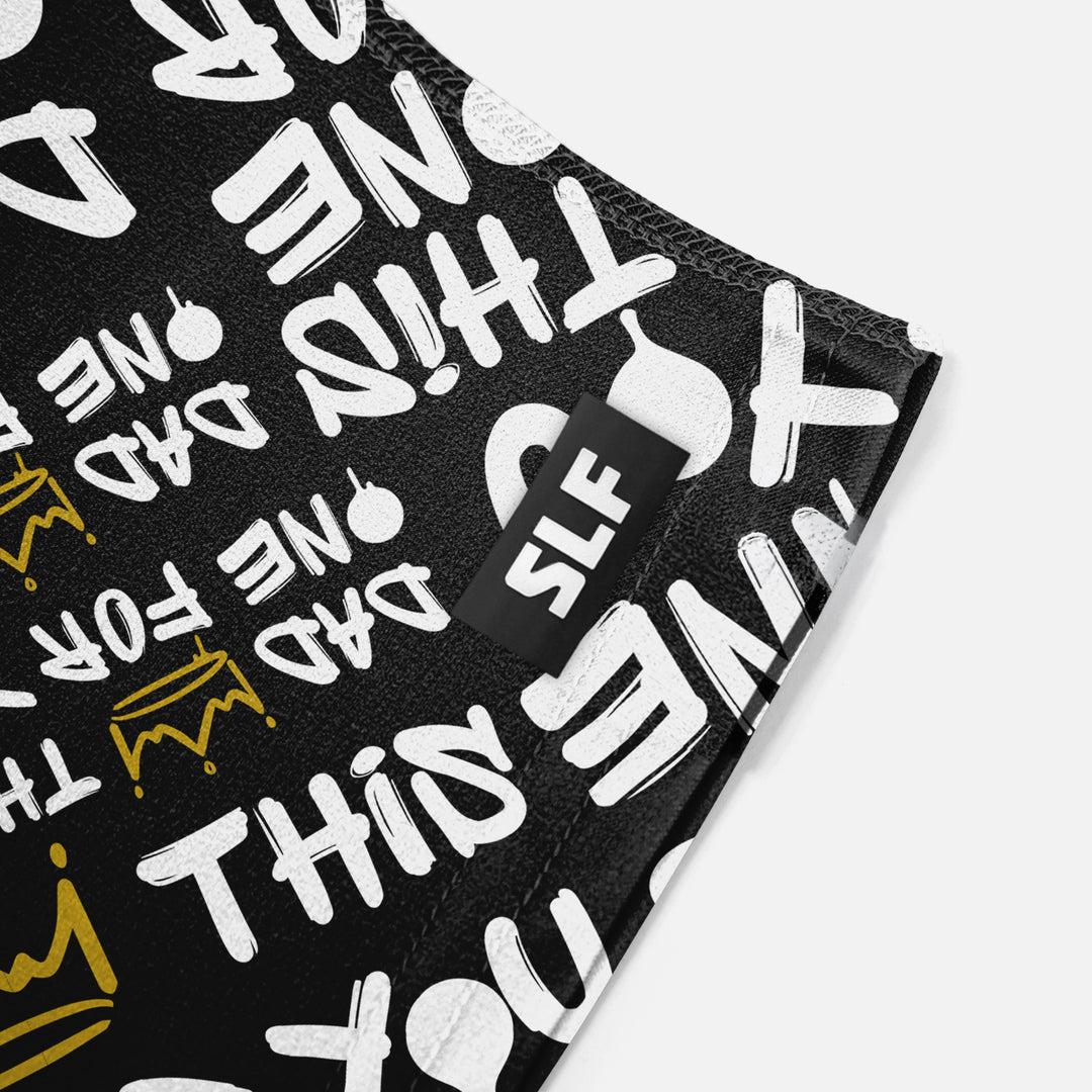 Dad This One For You Pattern Spats / Cleat Covers