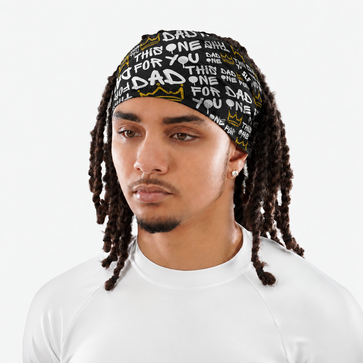 Dad This One For You Pattern Skull Wrap