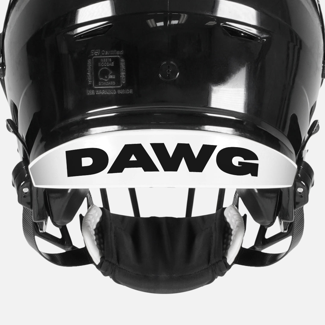 Dawg Riddell Speedflex Front and Back Bumper Sticker Kit