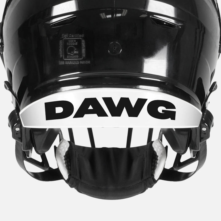 Dawg Riddell Speedflex Front and Back Bumper Sticker Kit