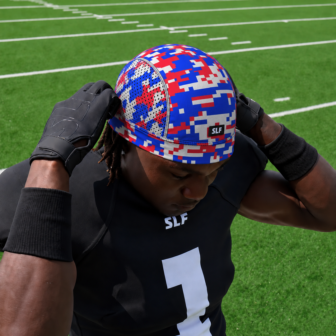 Digi Camo America Skull Cap