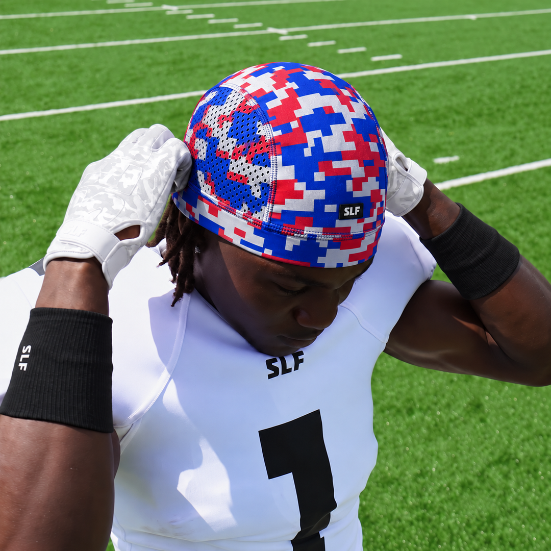 Digi Camo America Skull Cap