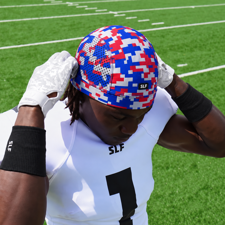 Digi Camo America Skull Cap