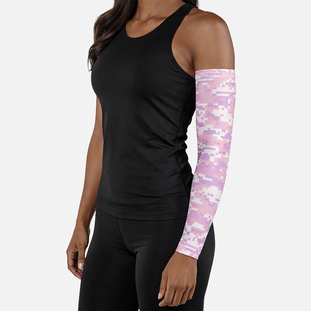 Digi Camo Lavender Blush Arm Sleeve