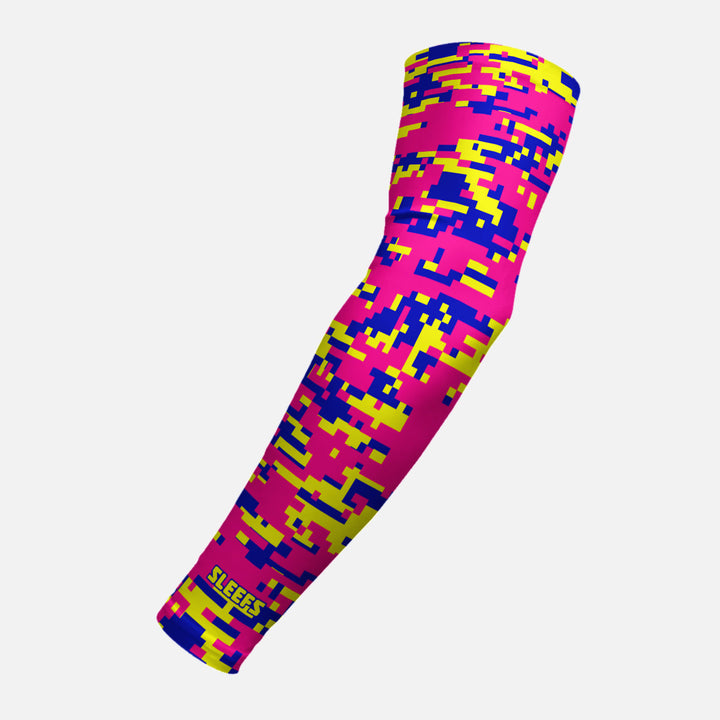 Digi Camo Neon Strike Arm Sleeve