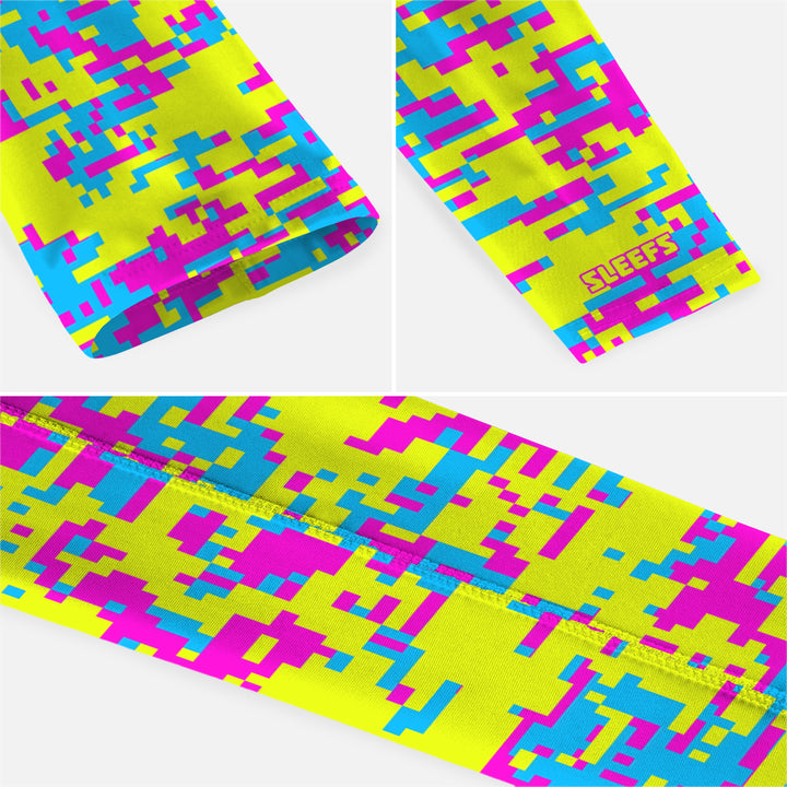 Digi Camo Volt Surge Kids Arm Sleeve