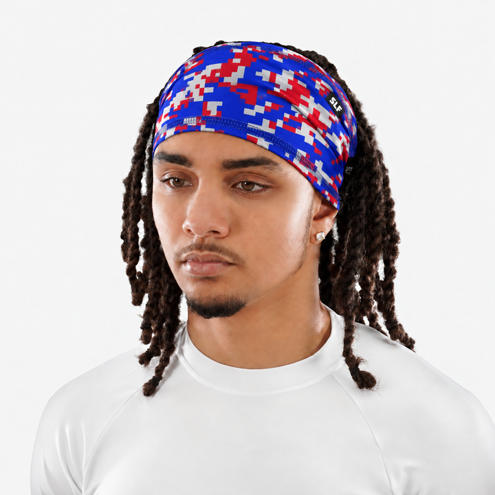 Digi Camo America Skull Wrap