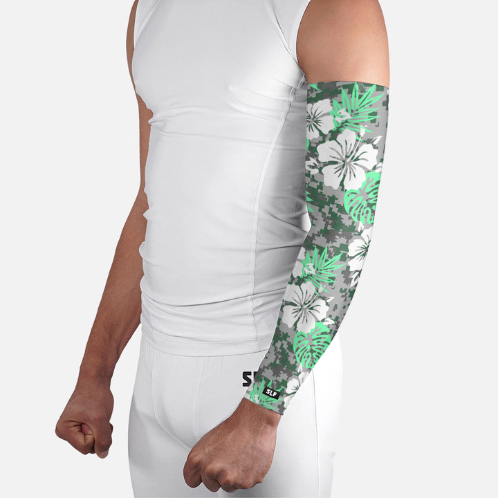 Digital Hibiscus Arm Sleeve