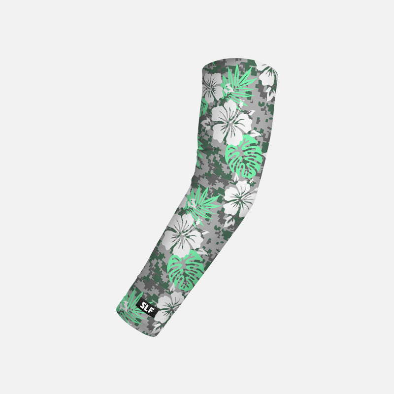 Digital Hibiscus Kids Arm Sleeve