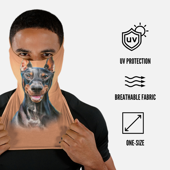 Dobermann Dog Neck Gaiter