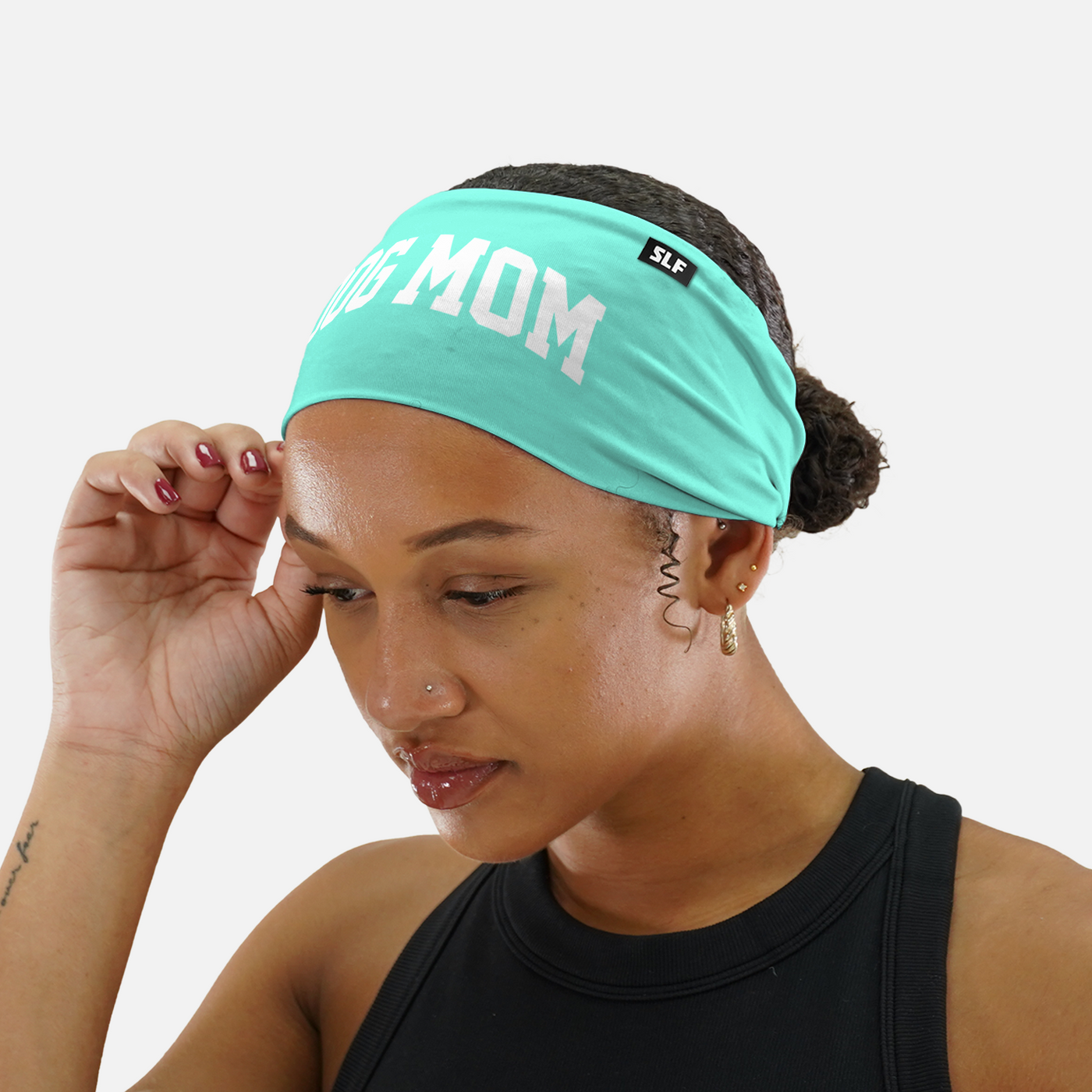 Dog Mom Mint Headband