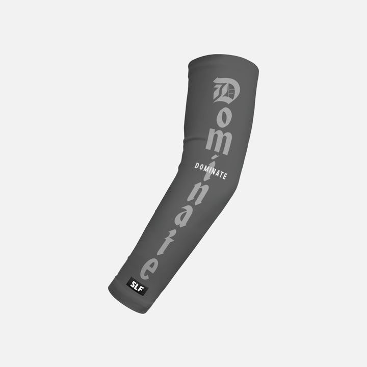 Dominate Gray Kids Arm Sleeve