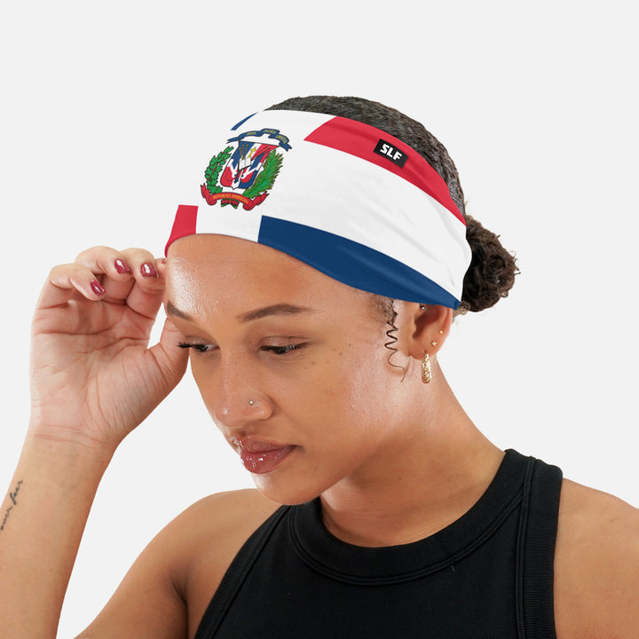 Dominican Republic Flag Headband