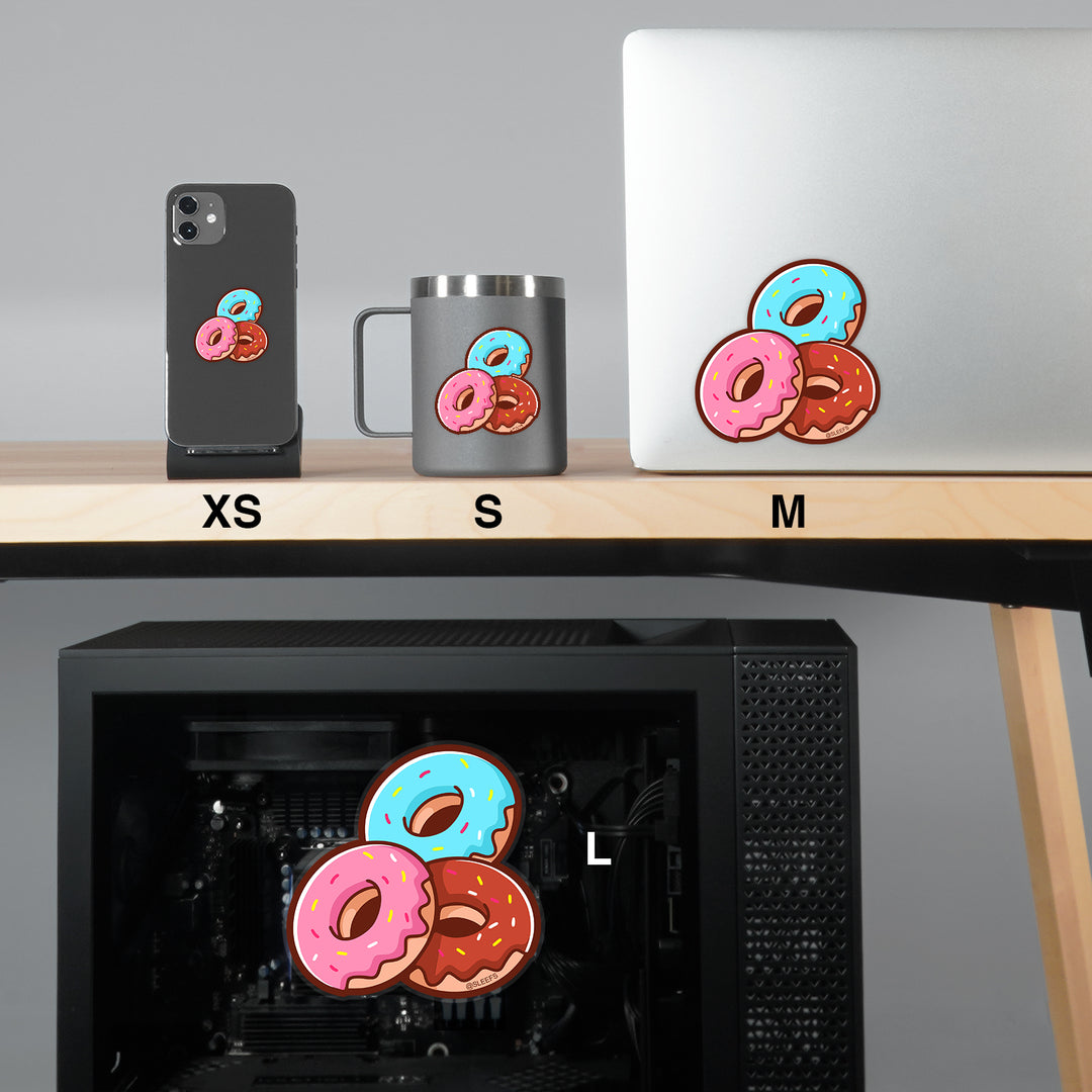 Donuts Sticker