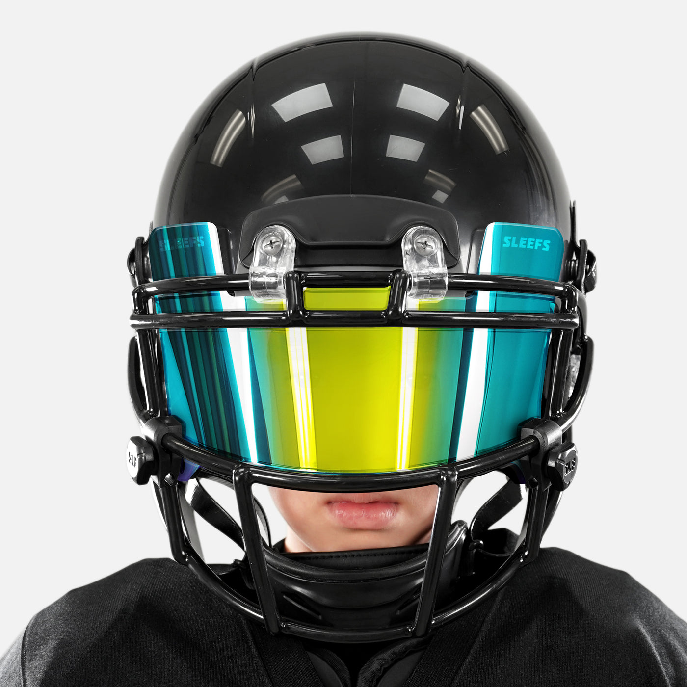 Dragonfly Blue Helmet Eye-Shield Color Tinted Visor for Kids