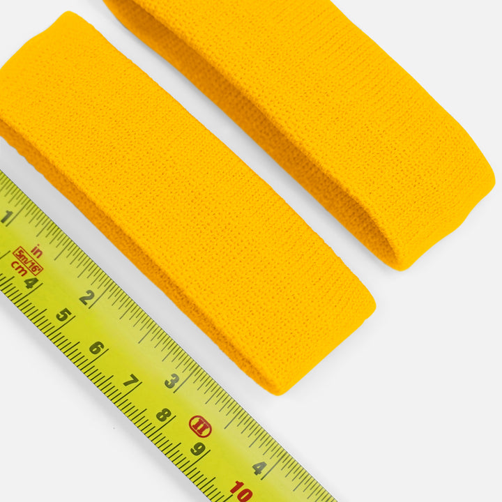 Hue Yellow Gold Drip Bicep Bands