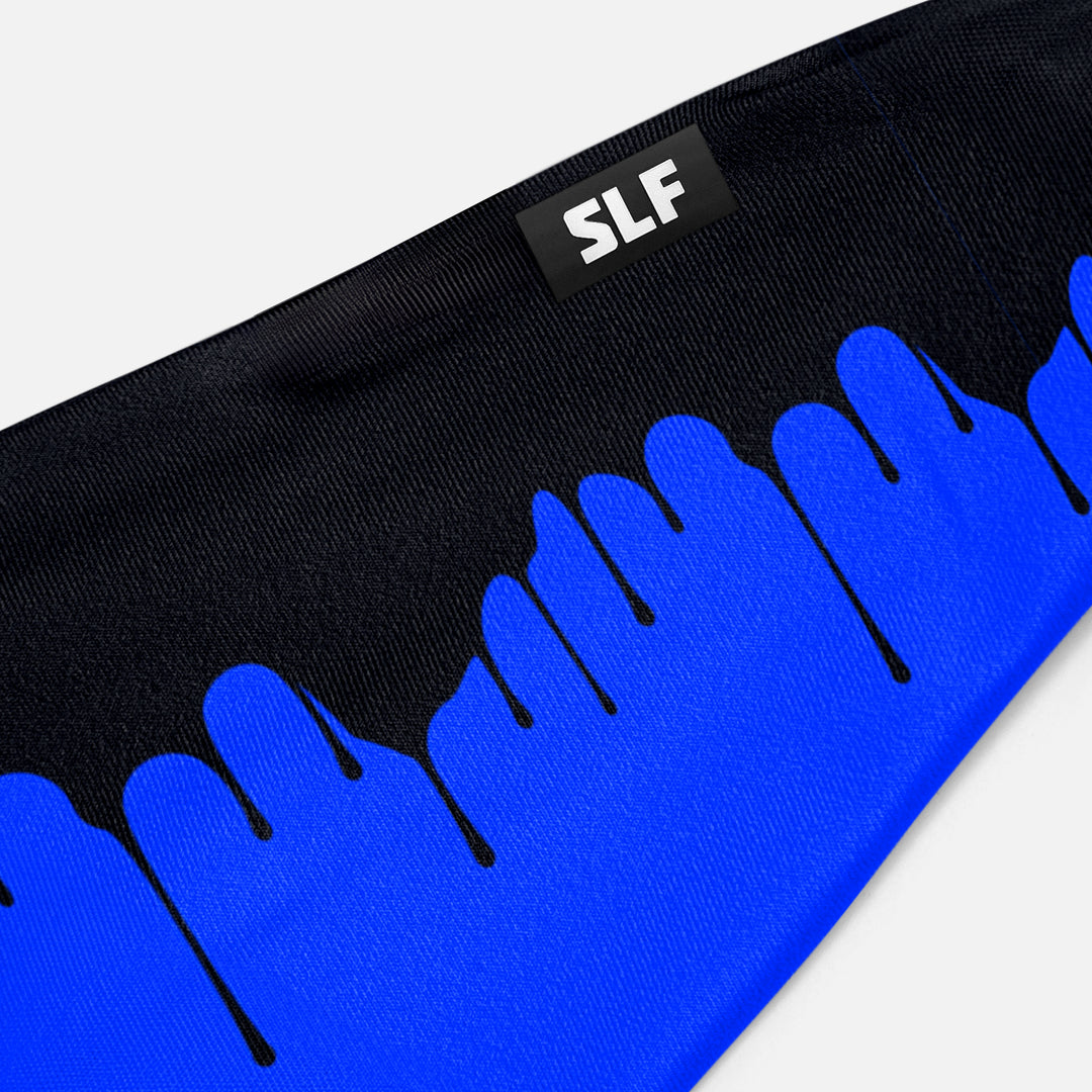 Drip Blue Headband