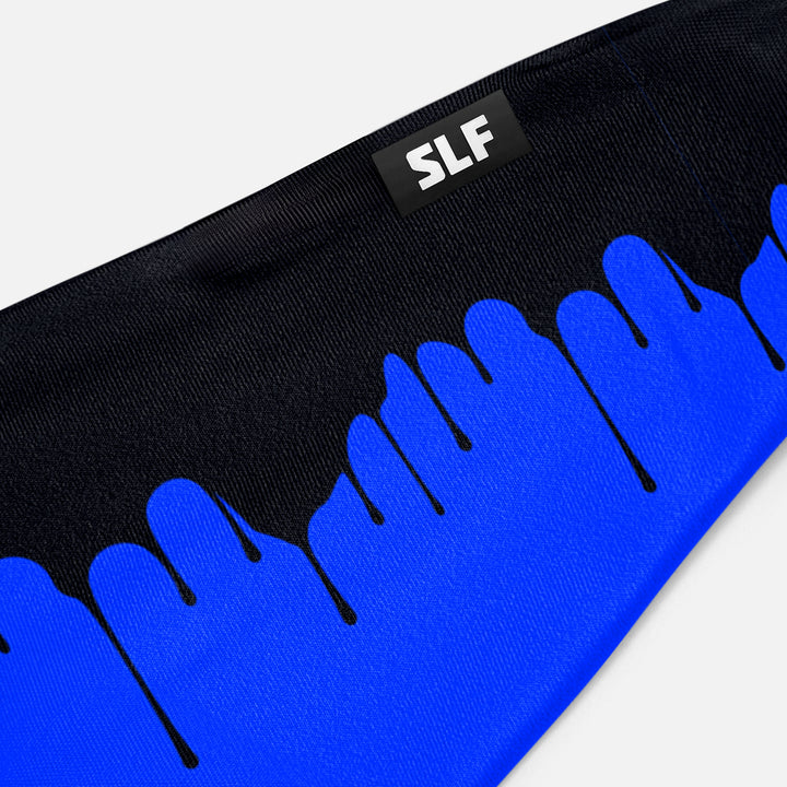 Drip Blue Headband