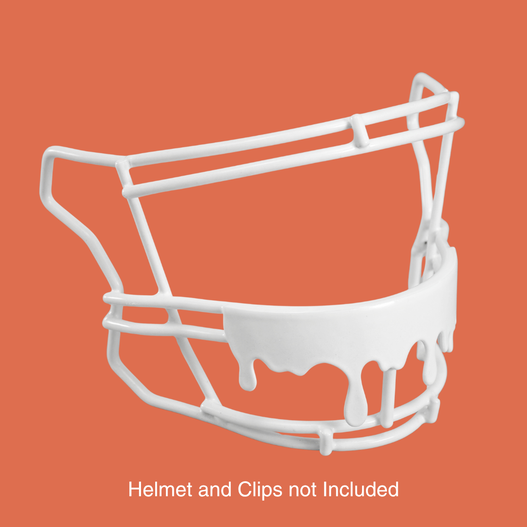 duct tape football helmet SLEEFS Drip Football Facemask for Riddell SpeedFlex Adult