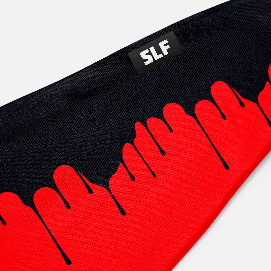 Drip Red Headband