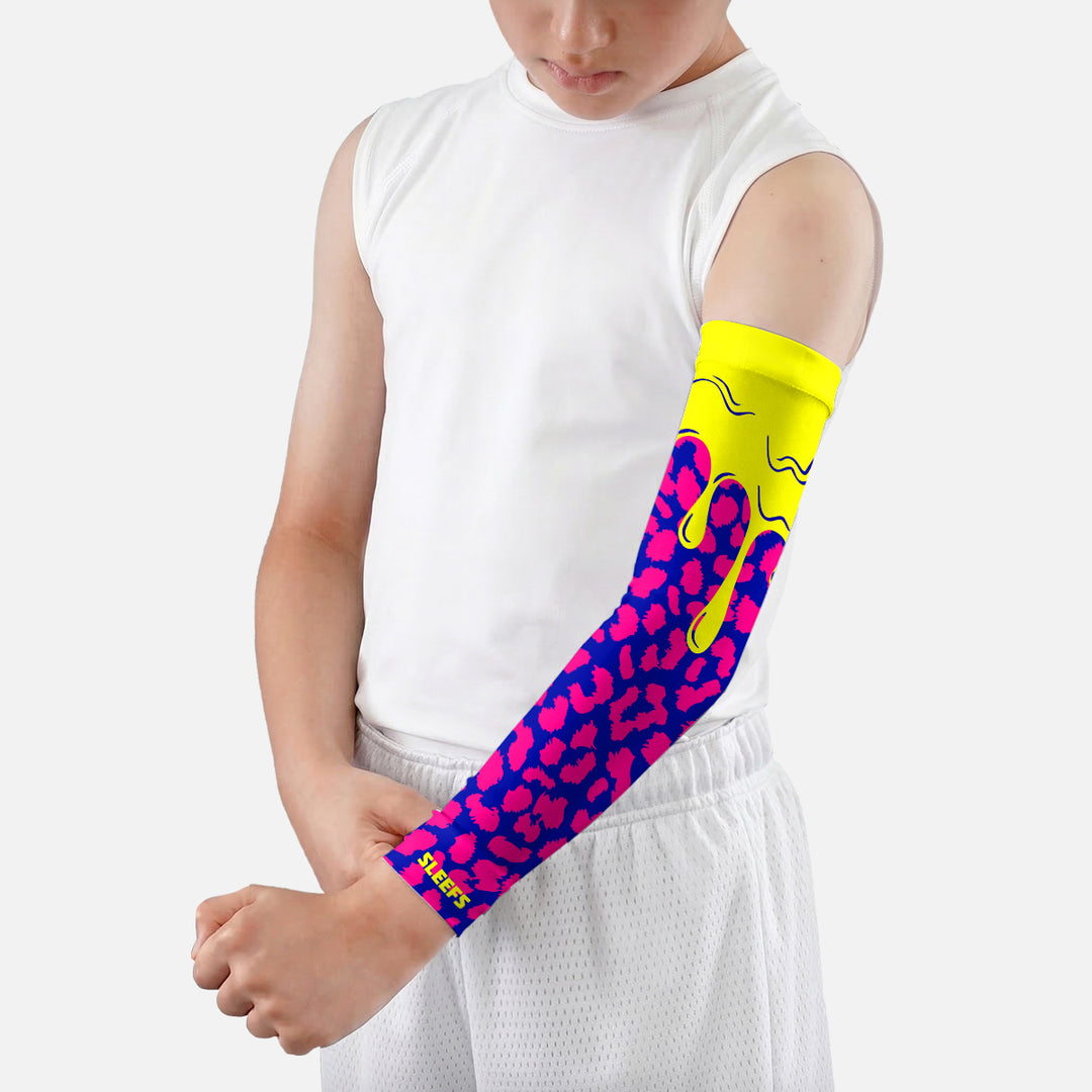 Wild Pop Drip Kids Arm Sleeve