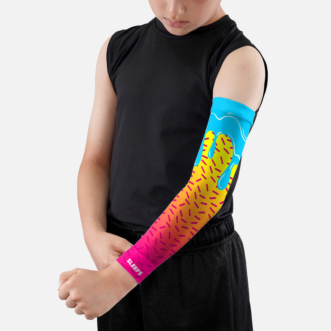 Candy Drip Sprinkle Kids Arm Sleeve