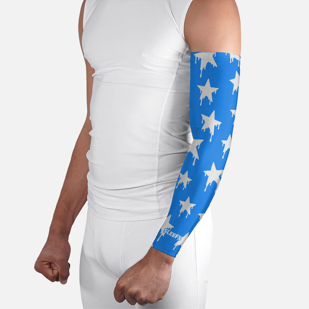 Dripping Stars Blue Arm Sleeve
