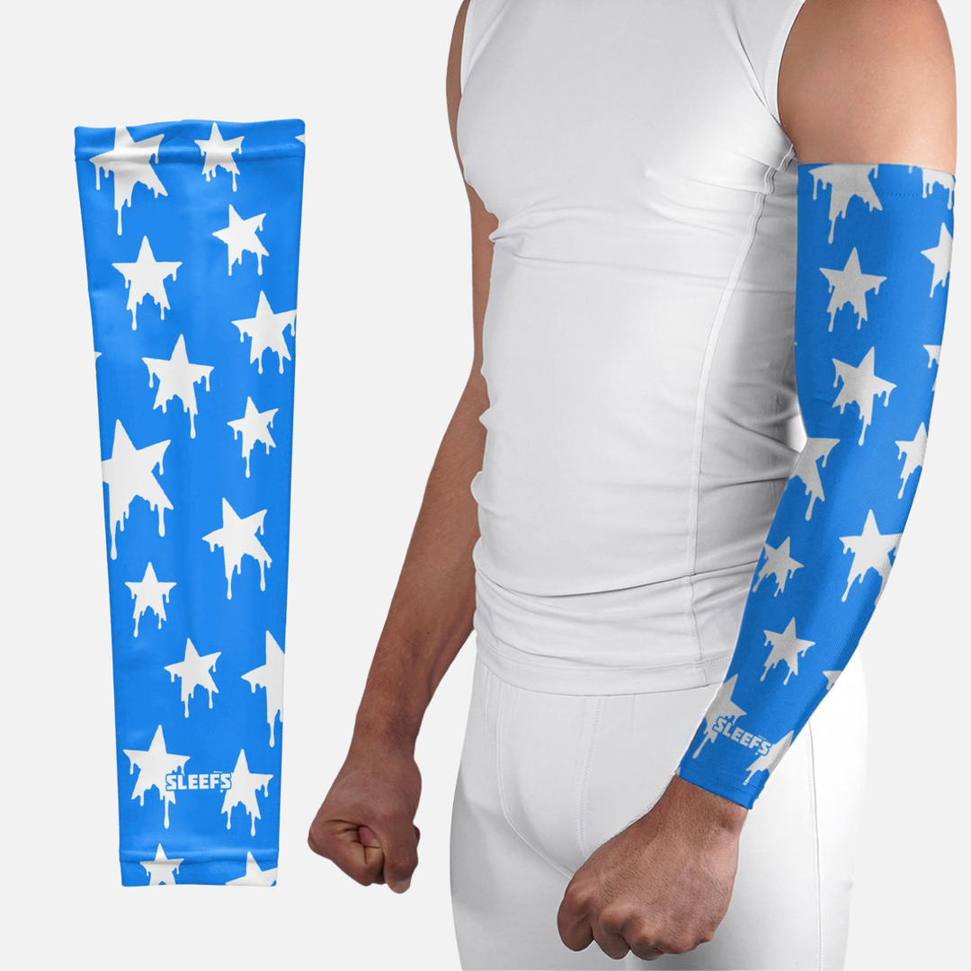 Dripping Stars Blue Arm Sleeve