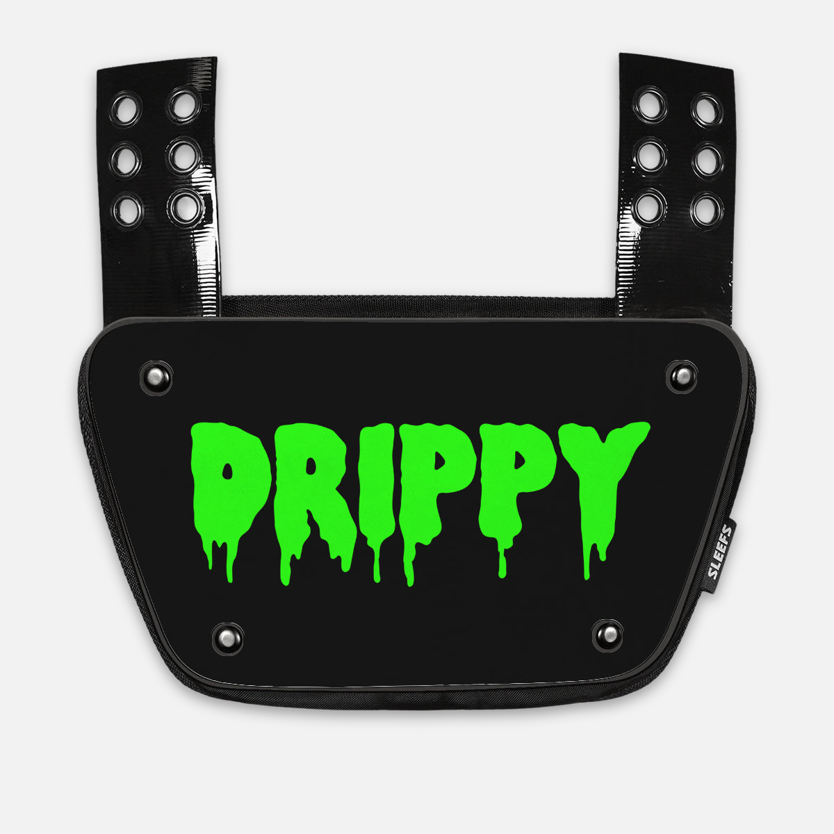 Drippy Black Green Sticker for Back Plate