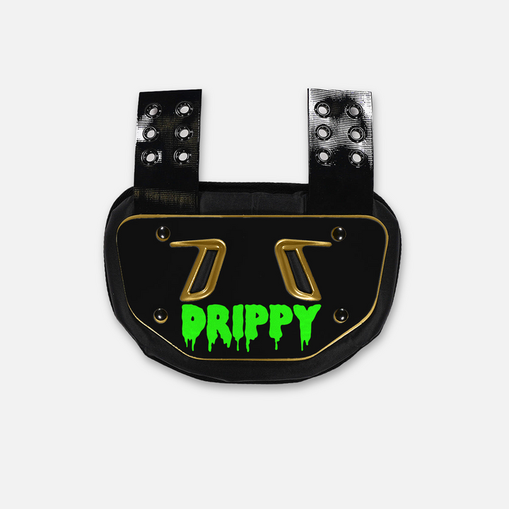 Drippy Black Green Sticker for Backplate