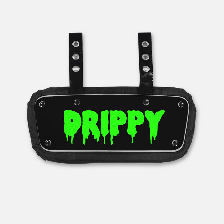 Drippy Black Green Sticker for Backplate