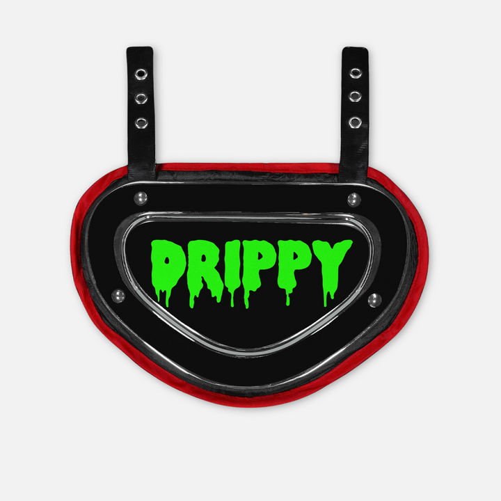 Drippy Black Green Sticker for Backplate