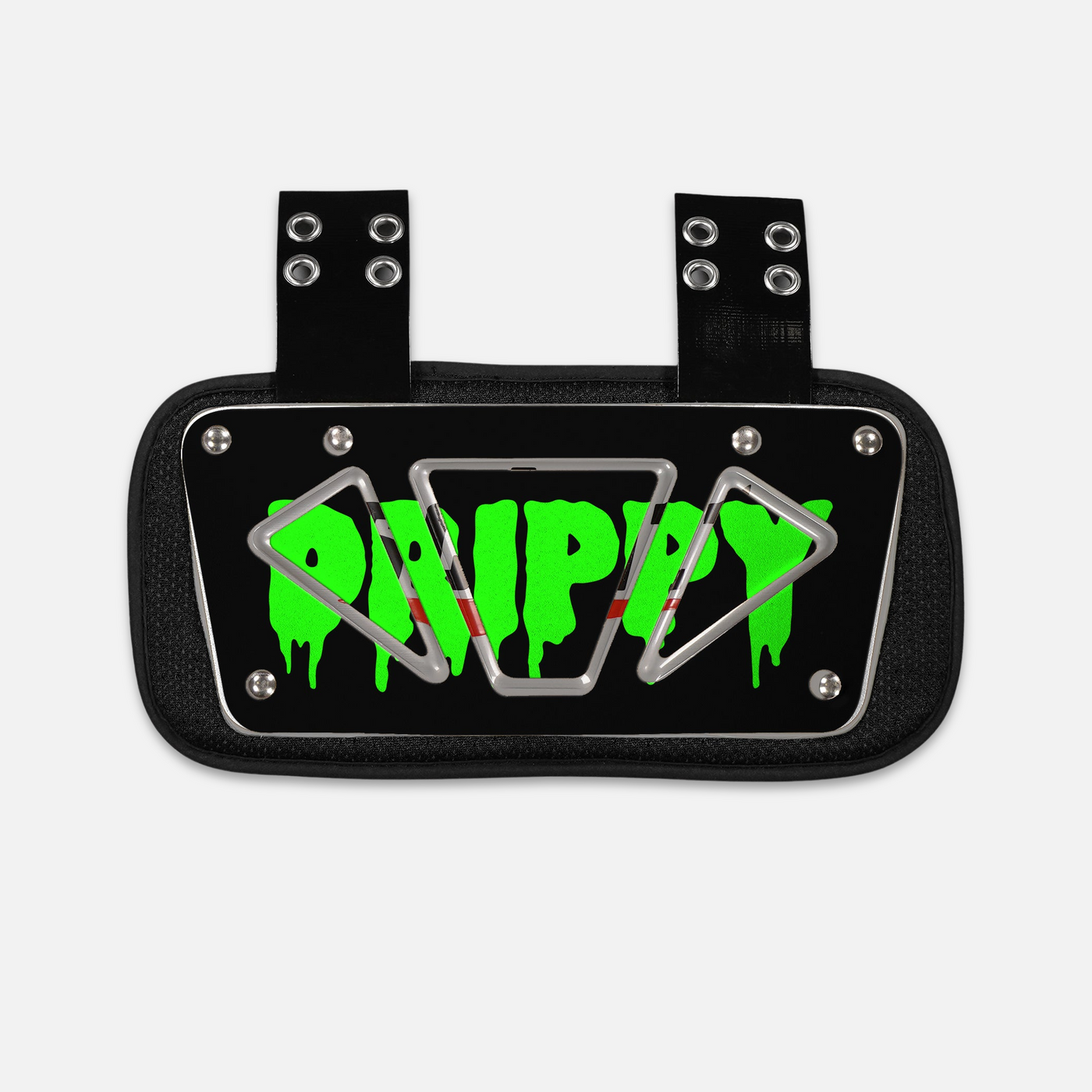 Drippy Black Green Sticker for Back Plate