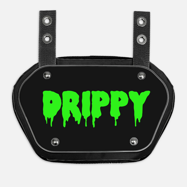 Drippy Black Green Sticker for Backplate