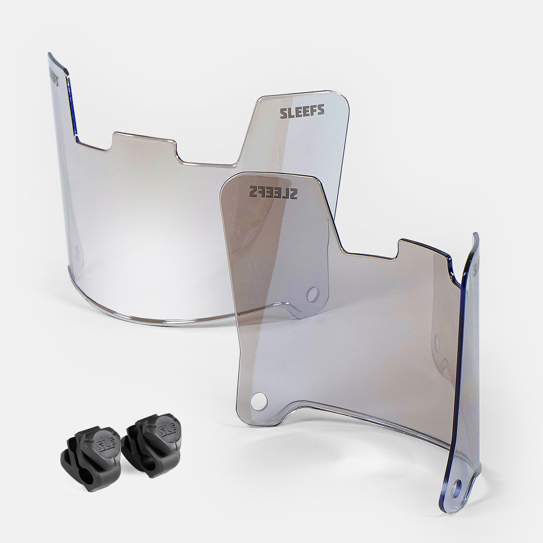 EOS Machine Silver Helmet Eye-Shield Visor