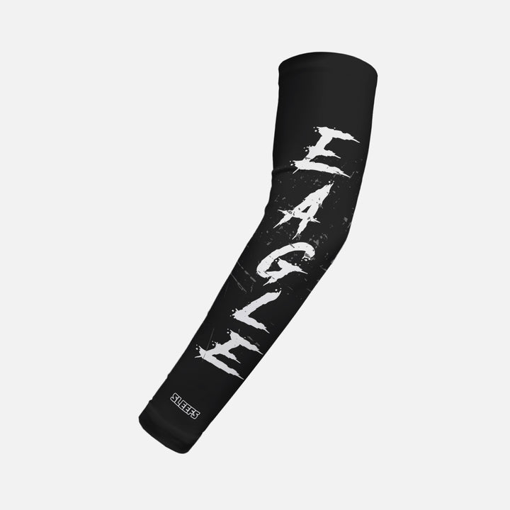 Eagle Grunge Script Kids Arm Sleeve
