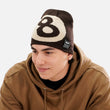 Eightball Brown Beanie