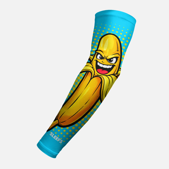 Electric Blue Power Banana Arm Sleeve