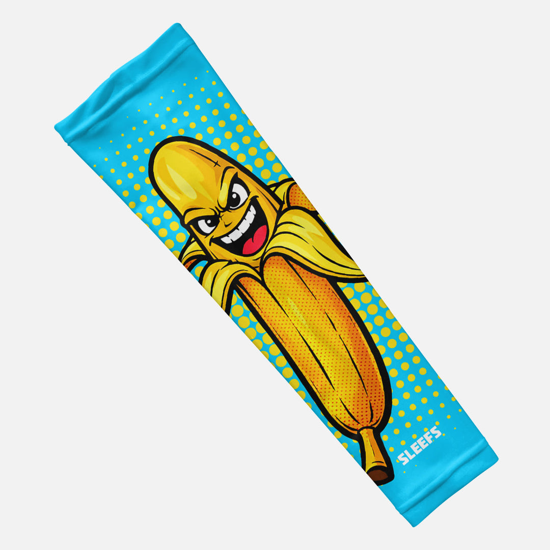 Electric Blue Power Banana Arm Sleeve