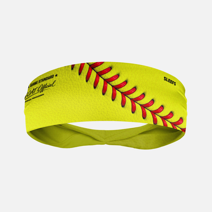 Softball Lace Electric Volt Kids Headband